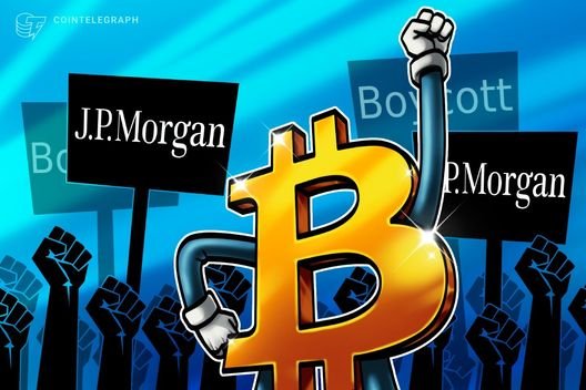 Strategy and Bitcoin supporters call for 'boycott' of JP Morgan