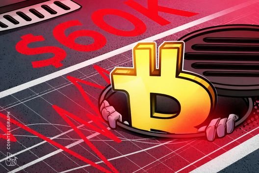 Bitcoin’s $60K crash may mark halfway point of bear market: Kaiko