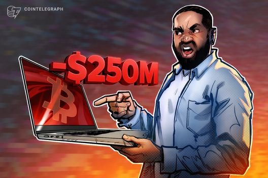 Bitcoin price punishes traders as 24-hour crypto liquidations pass $250M