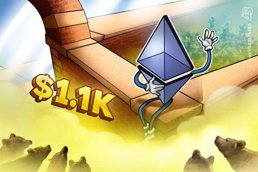 Ether 'bear pennant' puts target on $1.1K ETH price: Here’s why