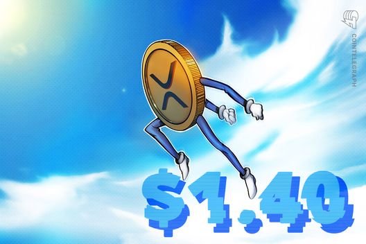 XRP consolidation may transform into explosive rally if $1.40 is topped: Data