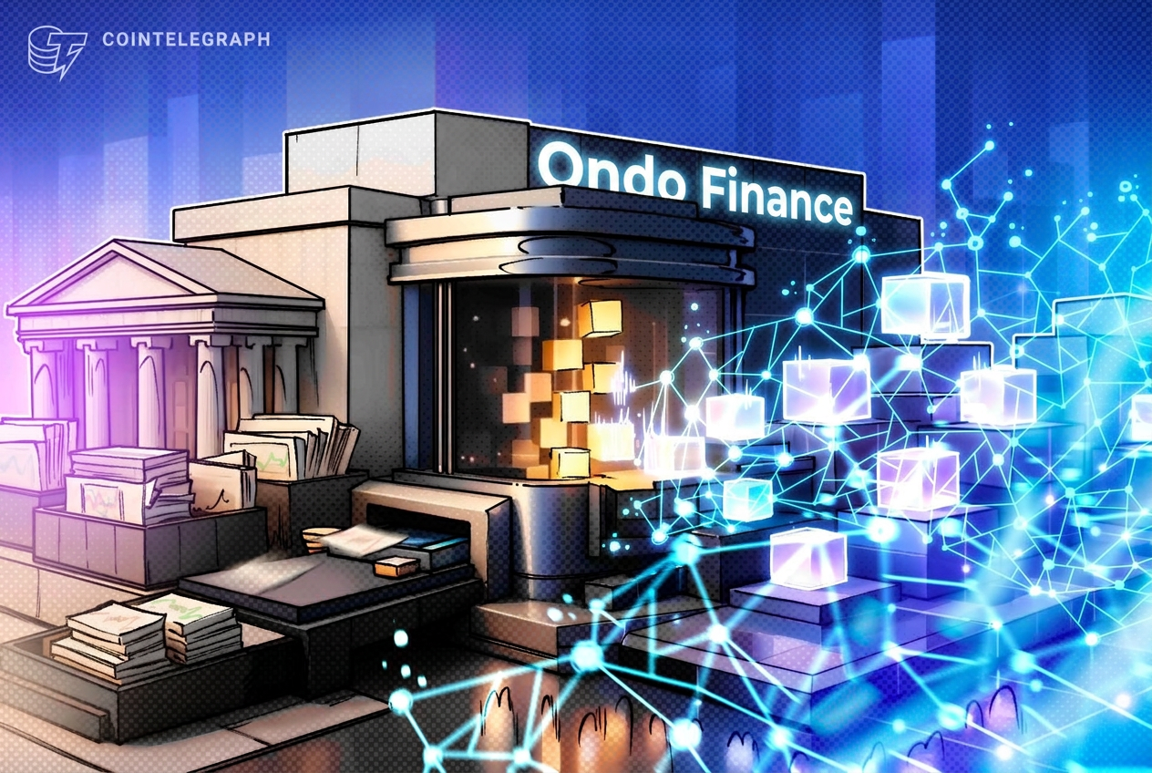 Ondo lets institutions convert stocks directly into tokenized shares