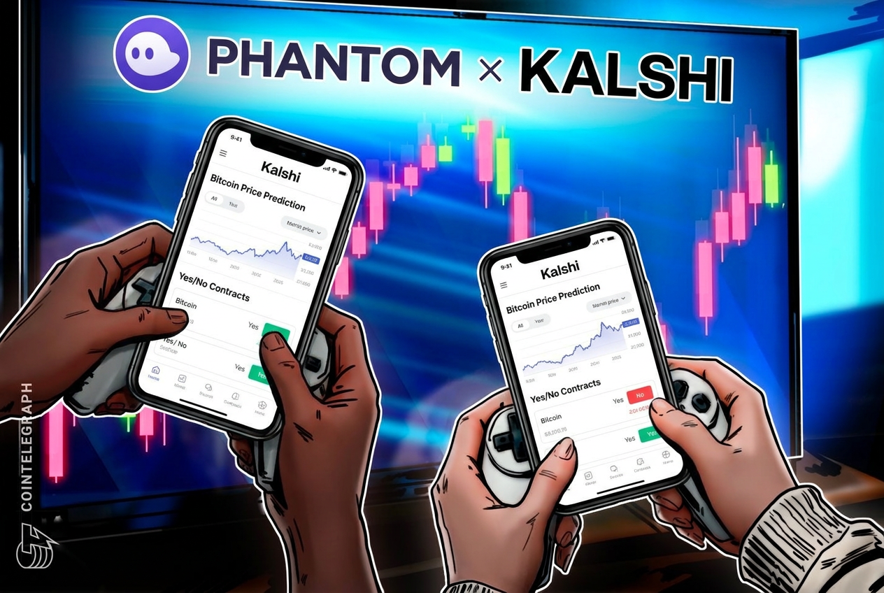 Phantom launches Kalshi-powered prediction markets for US users 